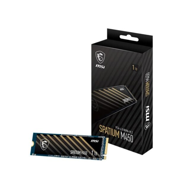 MSI SPATIUM M450 1TB PCIe 4.0 NVMe M.2