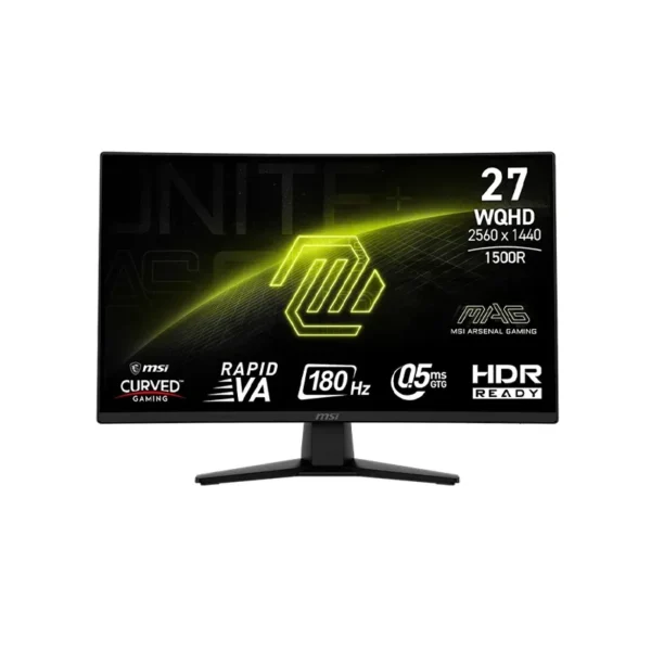 MSI MAG 274CQF 27" 180Hz Fast VA 0.5ms 2K
