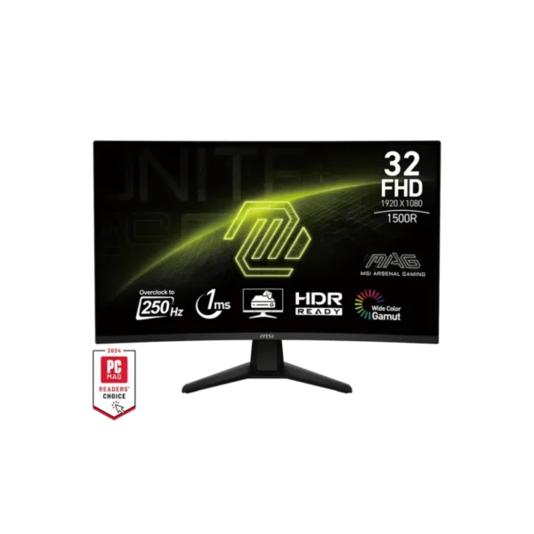 MSI MAG 32C6X 32" 250Hz 1ms FHD