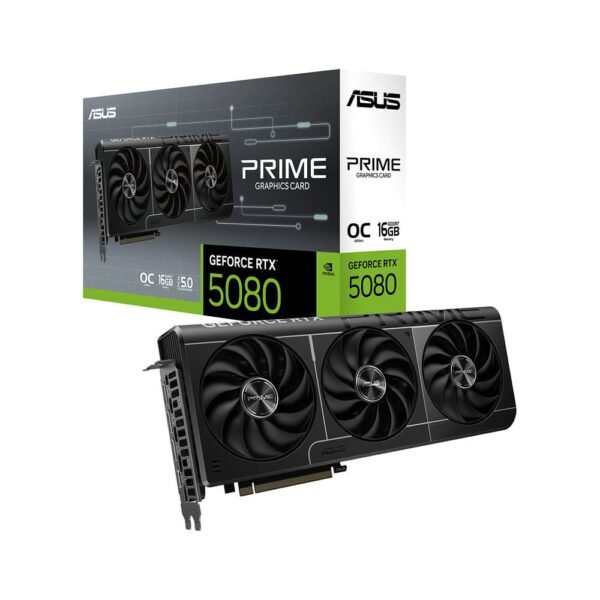 ASUS PRIME GeForce RTX 5080 16GB GDDR7 OC Edition