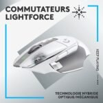 Logitech G G502X Lightspeed Blanc – Image 2