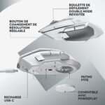 Logitech G G502X Lightspeed Blanc – Image 5