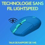 Logitech G G305 Lightspeed Wireless Gaming Mouse Bleu – Image 3