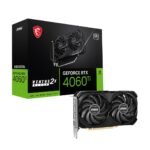 MSI GeForce RTX 4060 Ti VENTUS 2X BLACK 16G OC