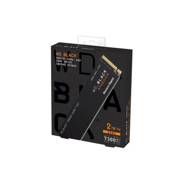 Western Digital 2TB SSD NVMe SN850X (Sans emballage)