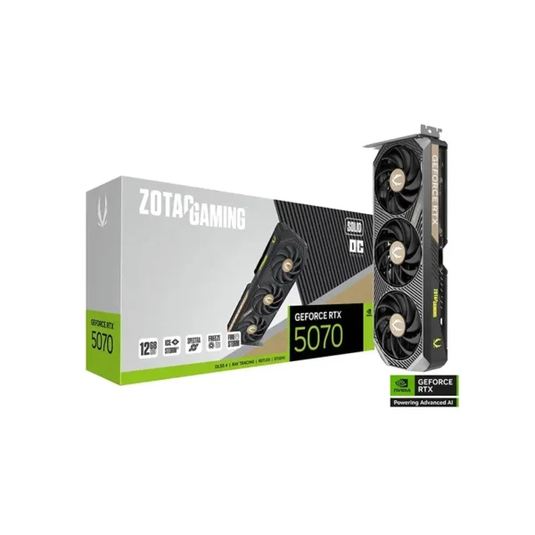 ZOTAC GAMING GeForce RTX 5070 SOLID OC 12GB GDDR7