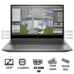 HP ZBook Fury 15.6 G8 I7-11850H/32GB DDR4/512GB SSD/RTX A3000 6GB/15.6" 60Hz /Windows 11 Pro / Occasion Etat 8/10