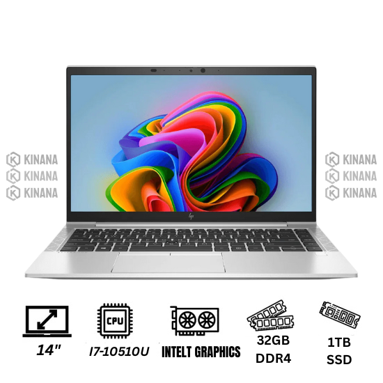 HP ELITEBOOK 840 G7 Core i7-10510U I 32Go I 1TB SSD I Win 11Pro I 14″ IPS Full HD Remis à neuf Etat 10/10