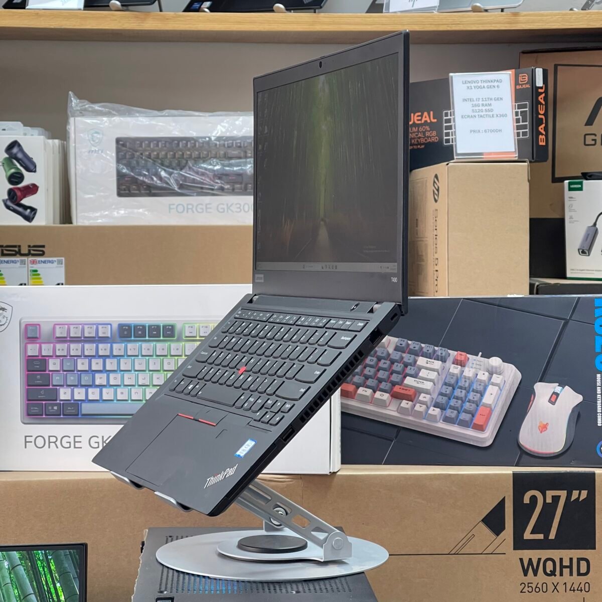Lenovo ThinkPad T490 Core i7-8565U I 16Go I 256Go SSD I Win 11Pro I 14″ IPS Full HD Occasion Etat 8/10 – Image 4