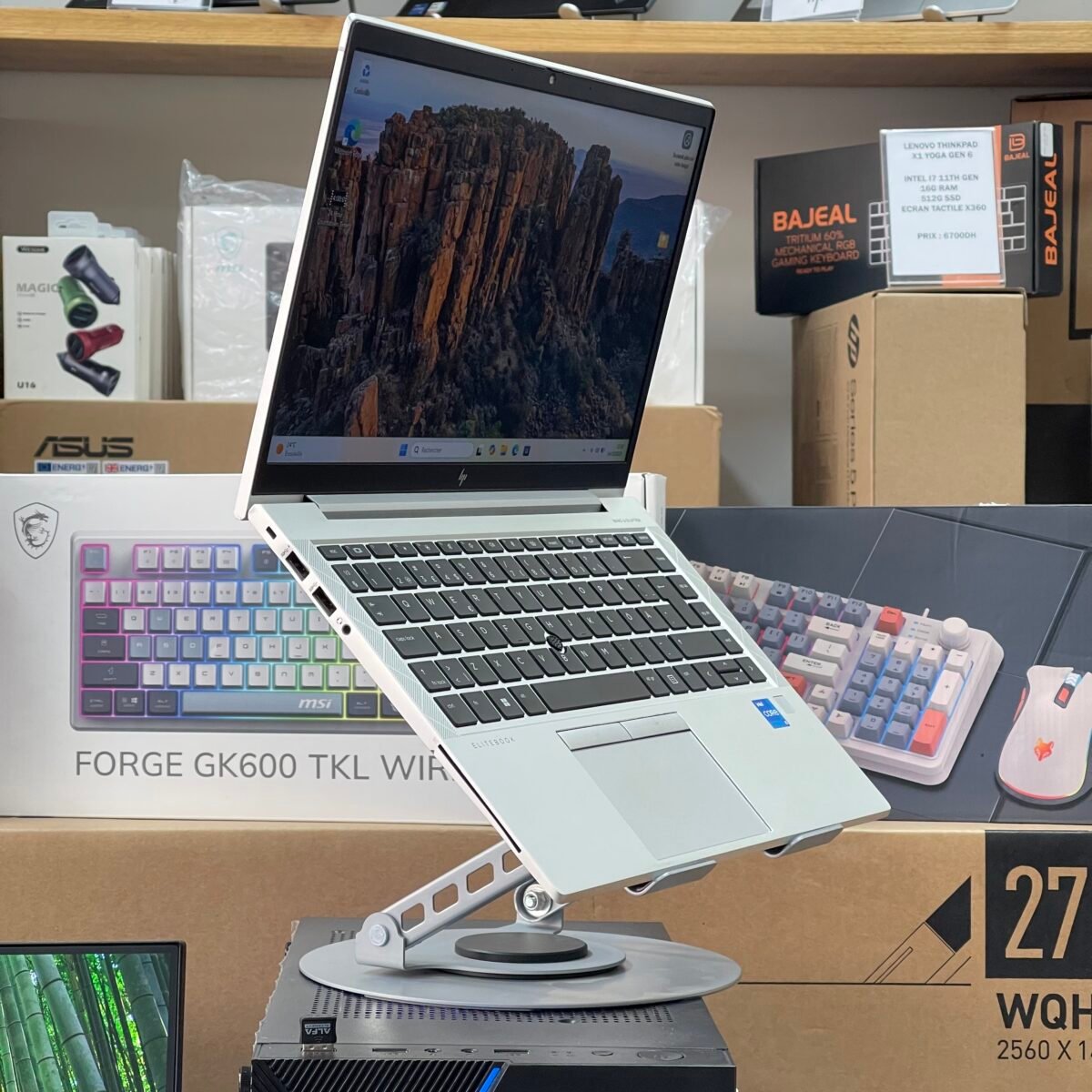 HP ELITEBOOK 840 G8 Core i5-1135G7 I 16Go I 512Go SSD I Win 11Pro I 14″ IPS Full HD Occasion Etat 8/10 – Image 3