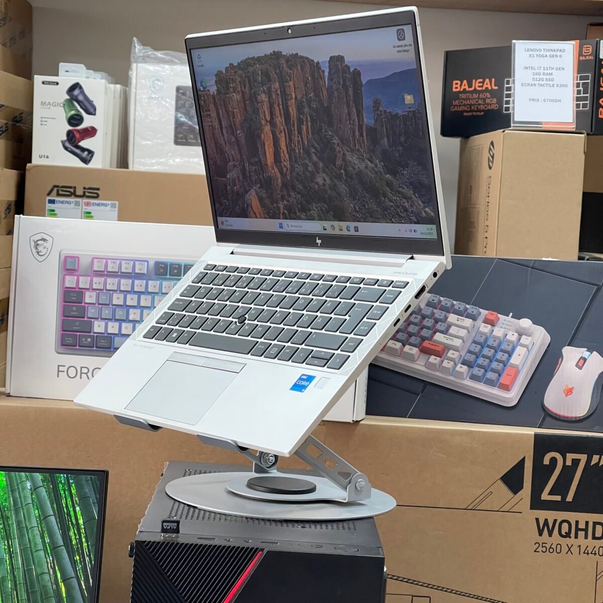 HP ELITEBOOK 840 G8 Core i5-1135G7 I 16Go I 512Go SSD I Win 11Pro I 14″ IPS Full HD Occasion Etat 8/10 – Image 4
