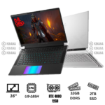 PC Portable Gamer DELL Alienware X16 R2 Core U9-185H I 32Go RAM I 2Tb SSD I NVIDIA 4080 12GB I Win 11Pro I 16″ QHD+ IPS Neuf