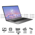 PC Portable Gamer MSI Creator Z17 HX Studio Core I7-13700HX I 32Go I 2Tb SSD I NVIDIA 4070 8GB I Win 11Pro I 17″ IPS QHD Neuf