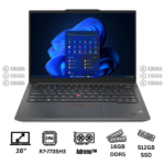 Ordinateur Portable LENOVO THINKPAD E16 GEN 2 AMD R7-7735HS I 16Go I 512Go SSD I Win 11Pro I 16″ IPS Full HD Remis à neuf
