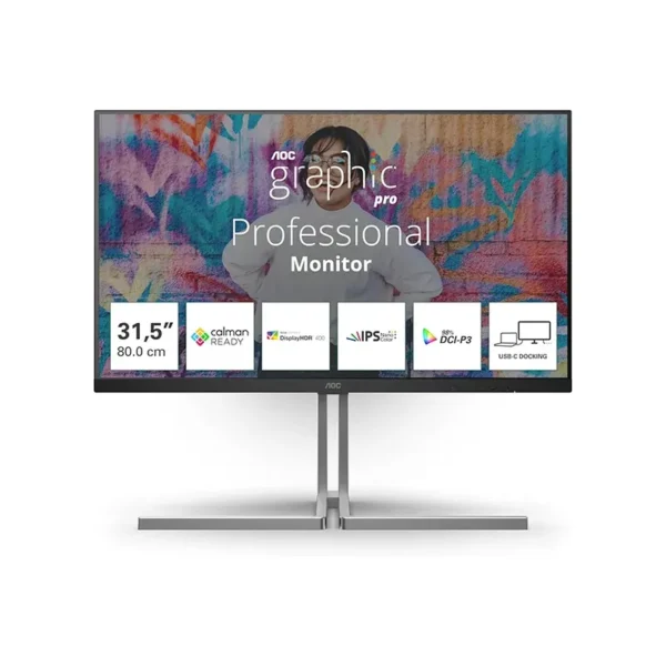 AOC GRAPHIC PRO U32U3CV 31.5″ Nano IPS 60Hz 4ms 4K